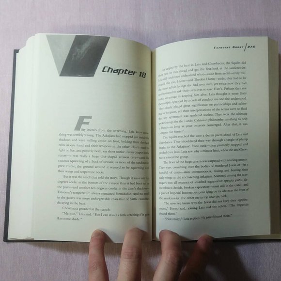 Star Wars Tatooine Ghost by Troy Denning Book, Vintage Star Wars Book - Picture 5 of 6